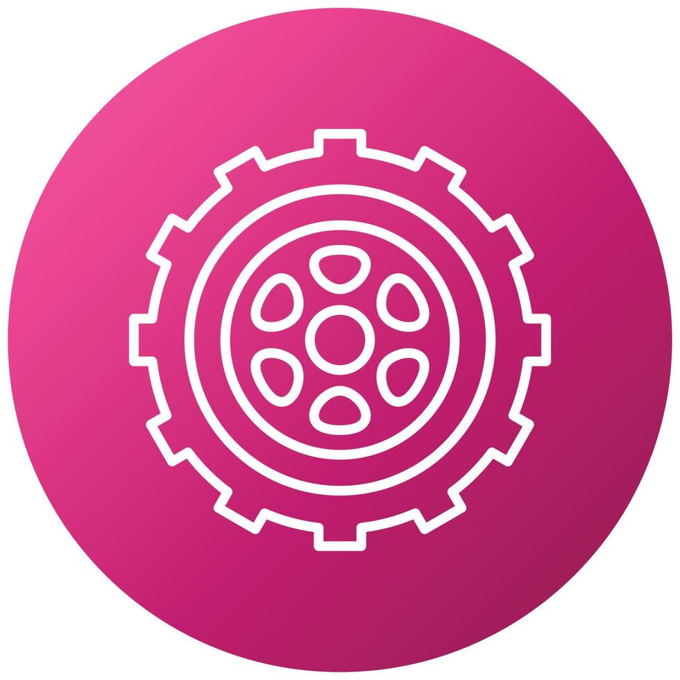 Wheel Icon Style vector