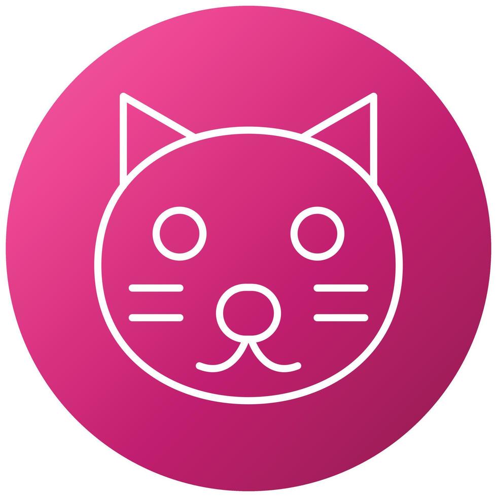 Cat Icon Style vector
