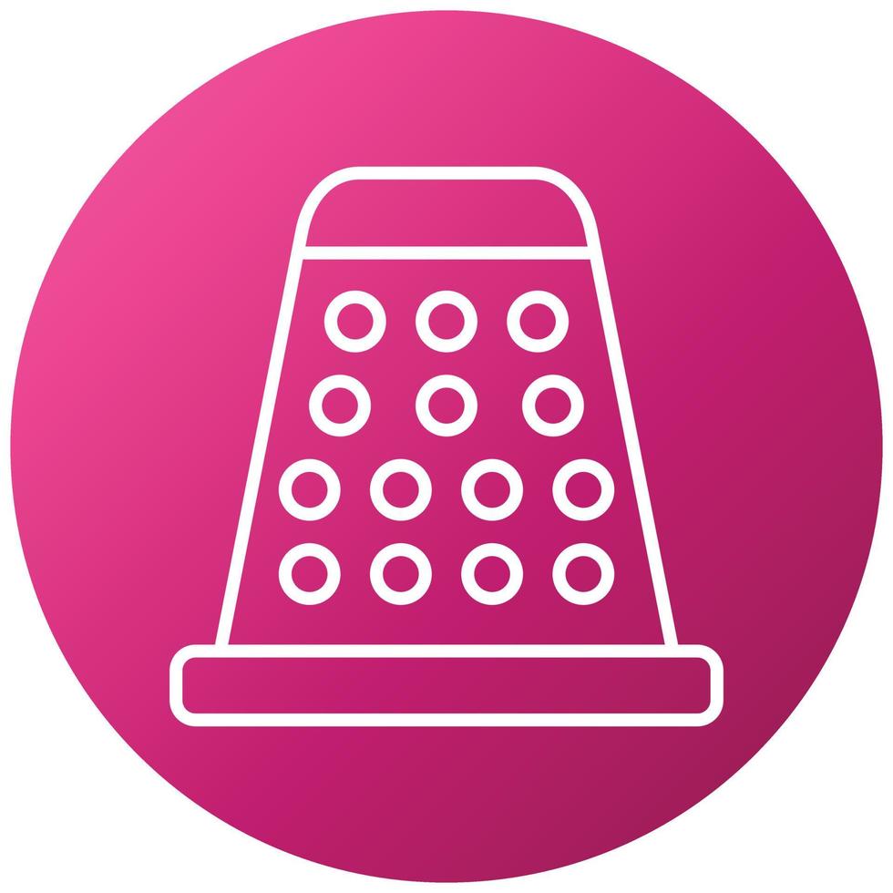 Thimble Icon Style vector