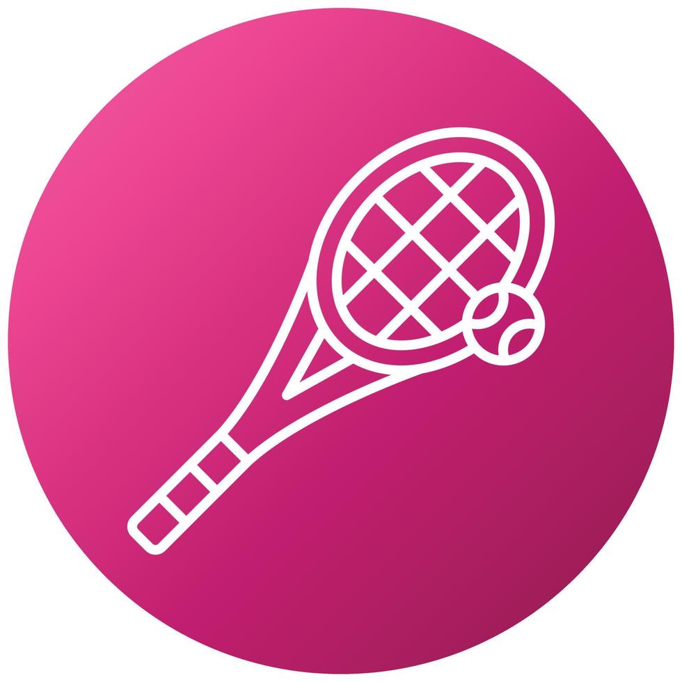 Tennis Icon Style vector