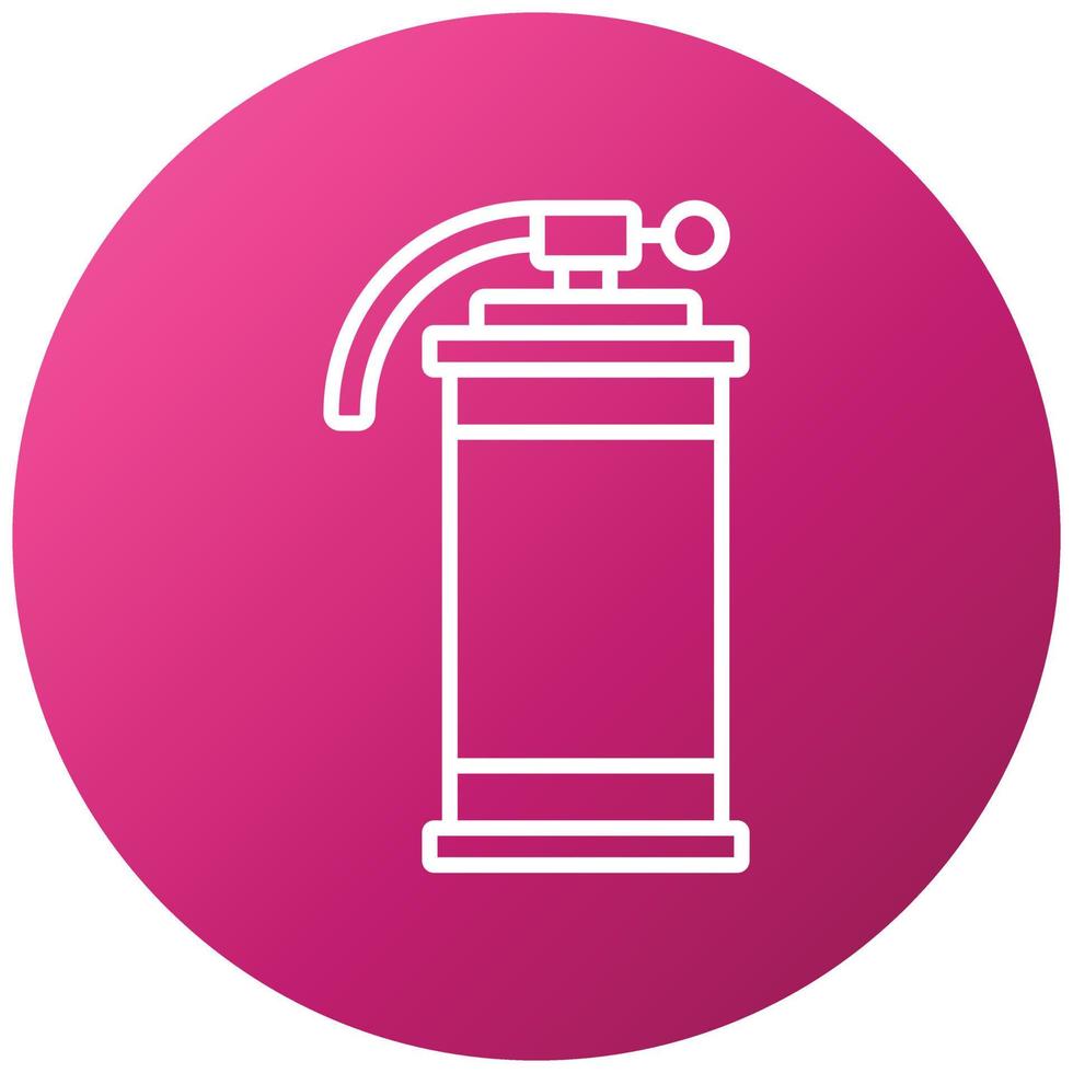 Smoke Grenade Icon Style vector