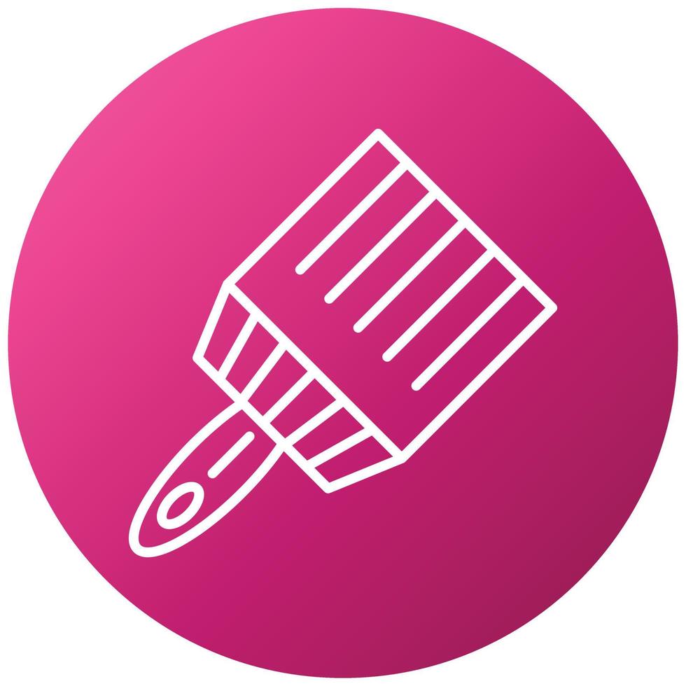 Paint Brush Icon Style vector