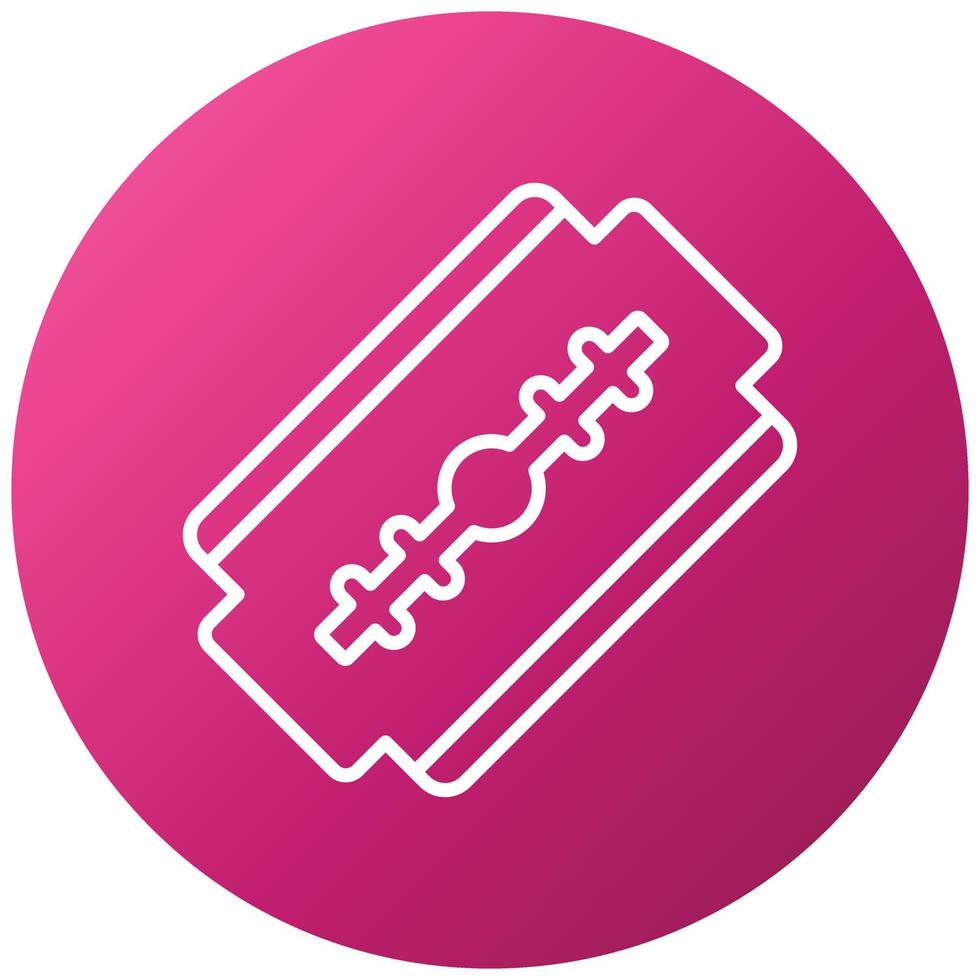 Razor Blade Icon Style vector