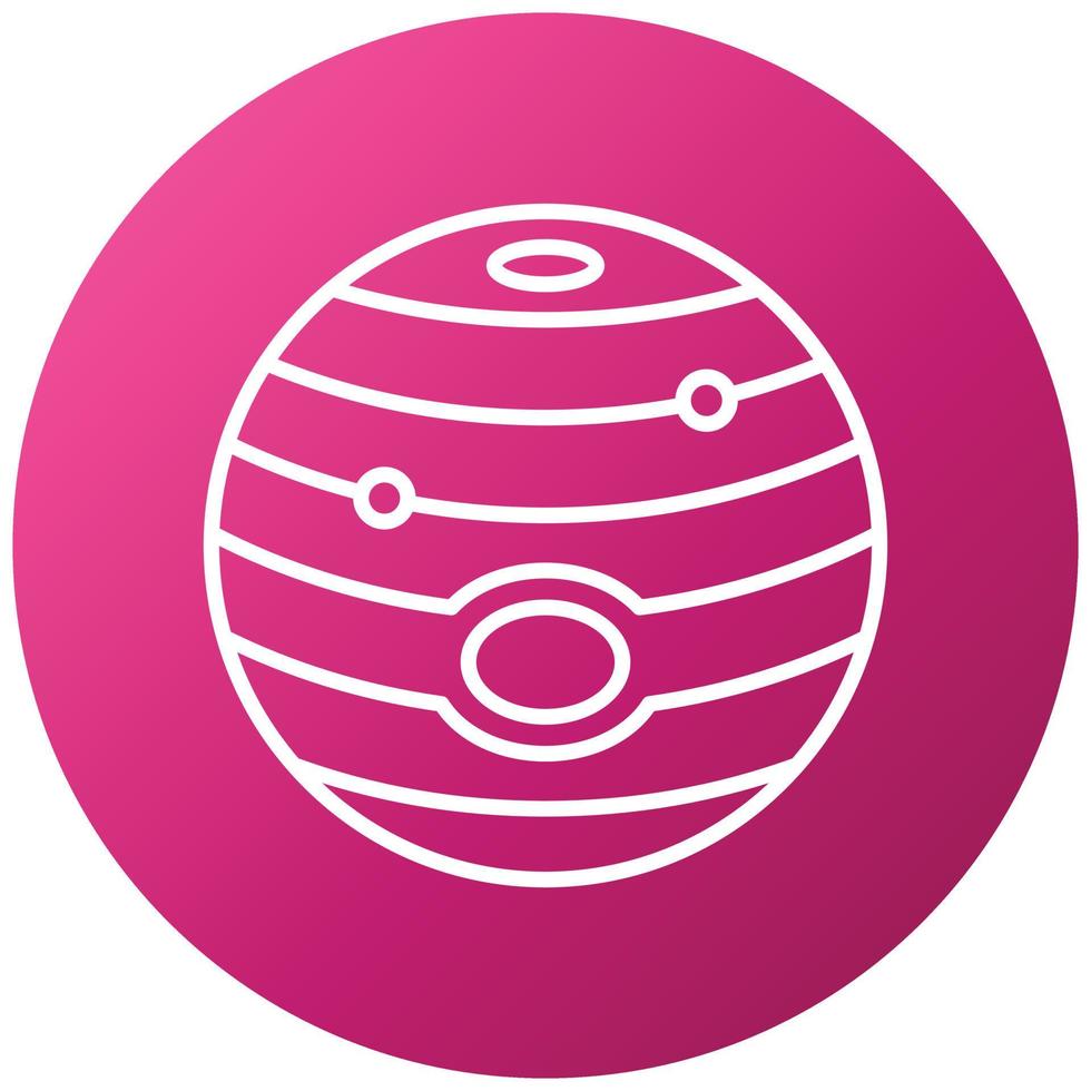 Jupiter Icon Style vector