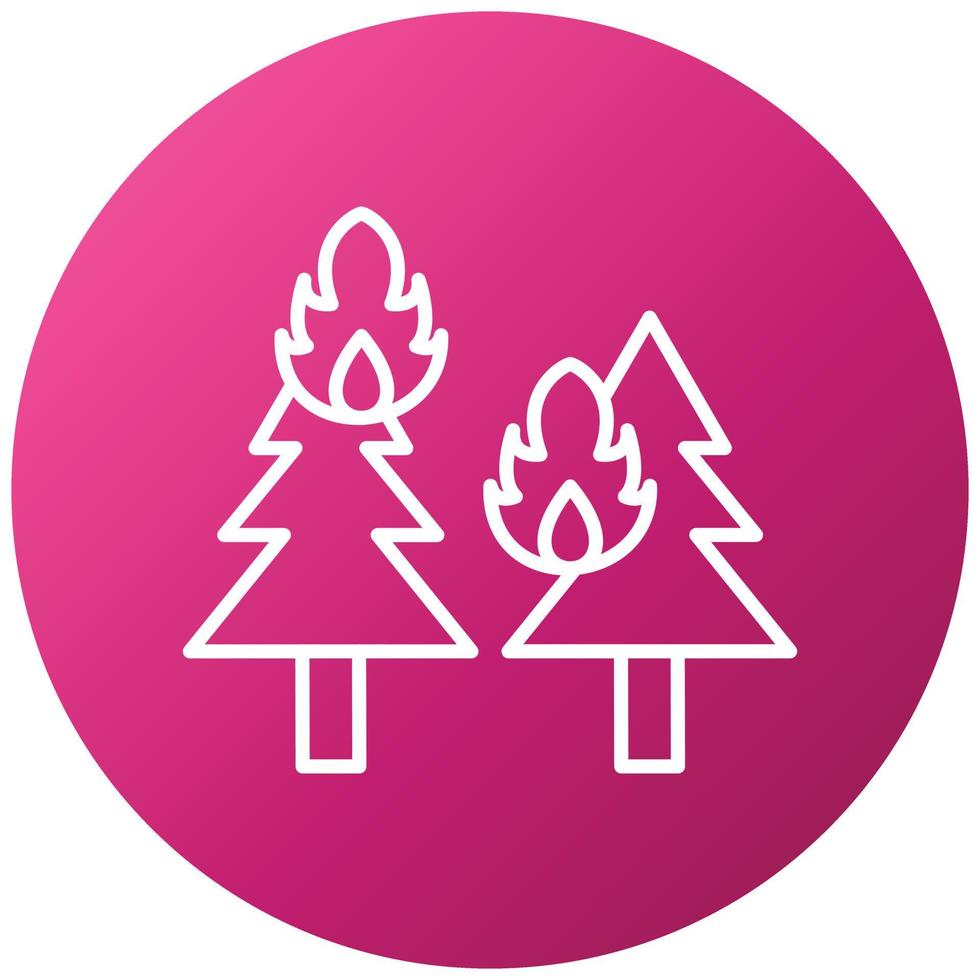 Wildfire Icon Style vector