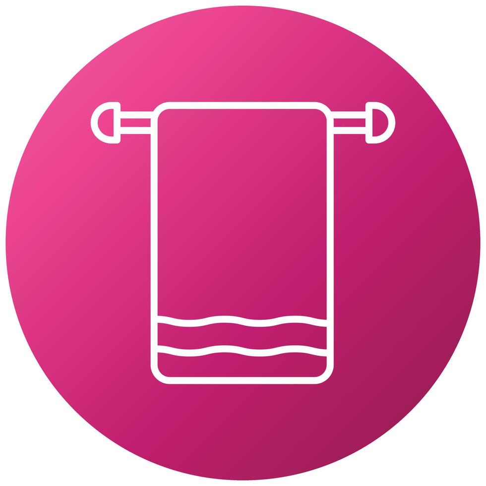 Towel Icon Style 8379300 Vector Art at Vecteezy