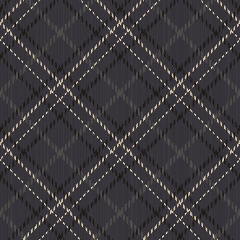 Classic modern plaid pattern. Tartan seamless pettern in grey, black and white for printing or textile products vector