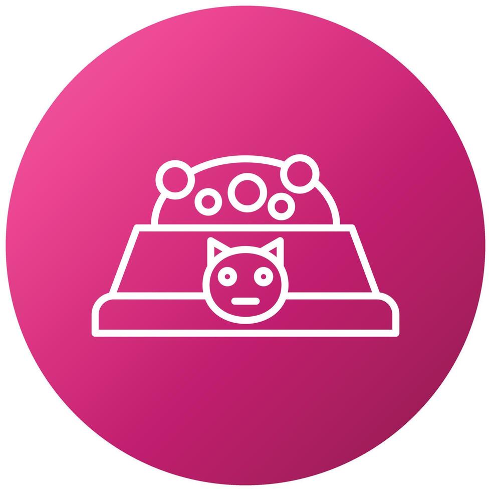Cat Food Icon Style vector