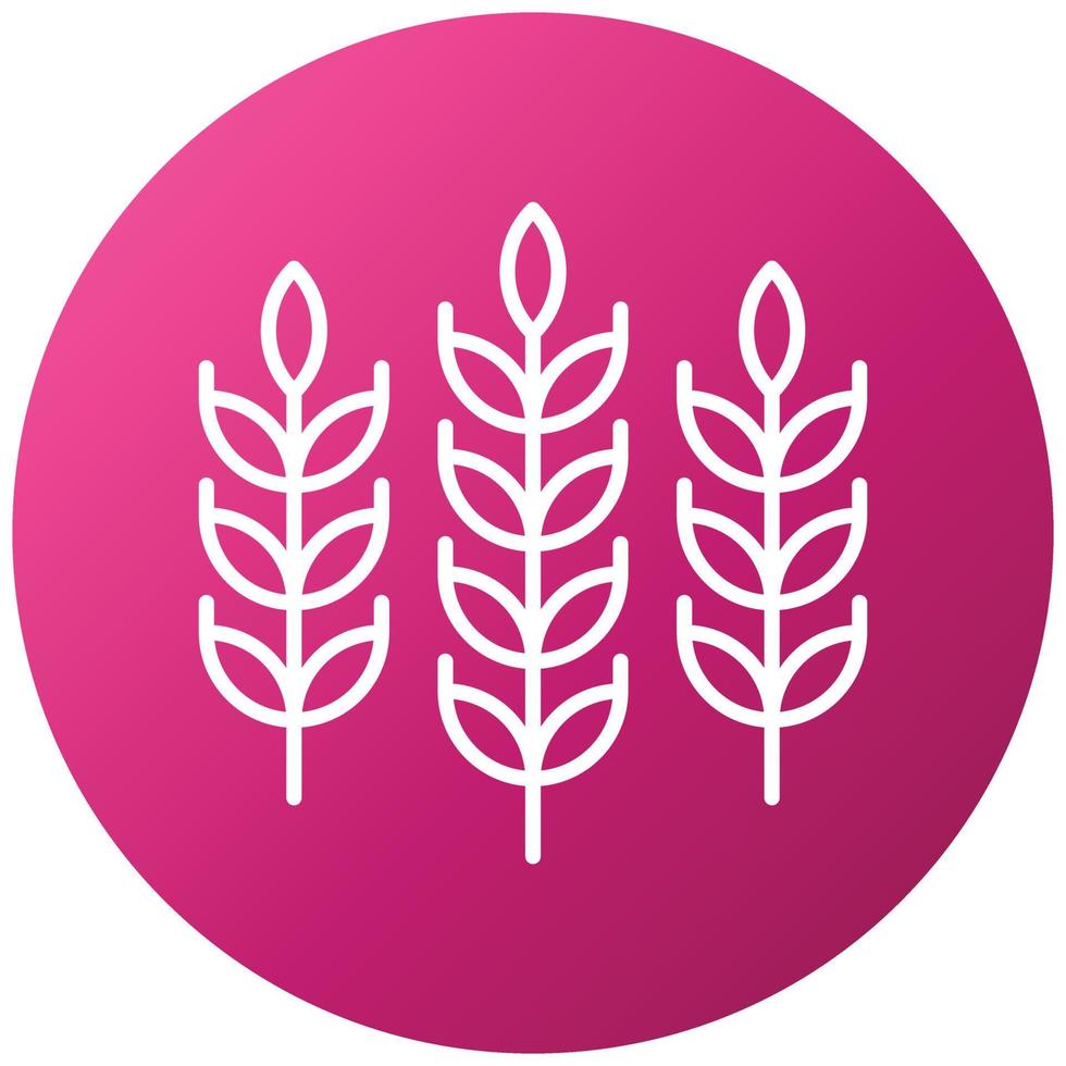 Wheat Icon Style vector