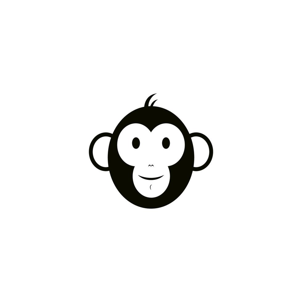 monkey icon vector illustration design element