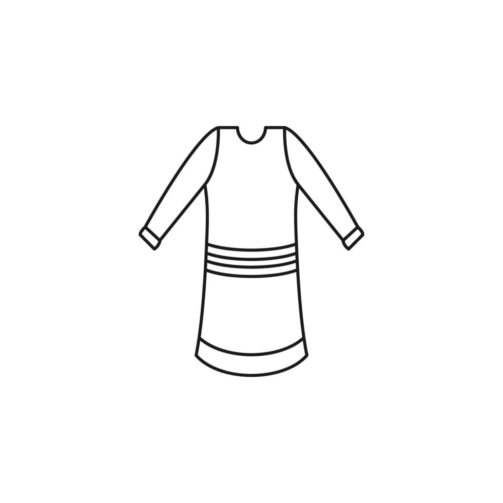 dress icon vector illustration design