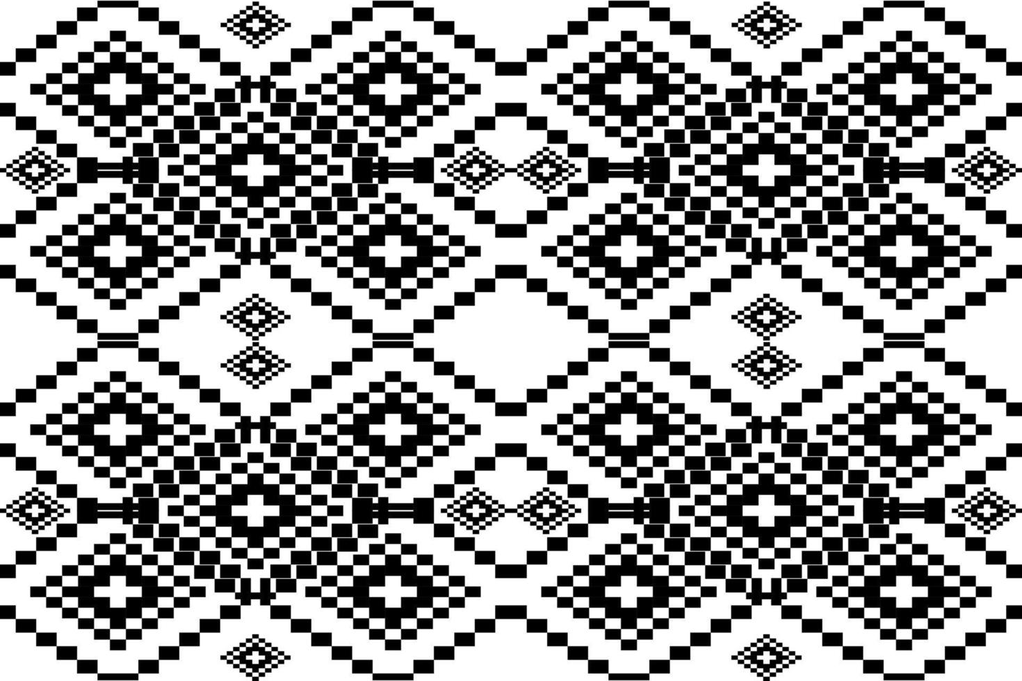 black and white geometric pattern design vector