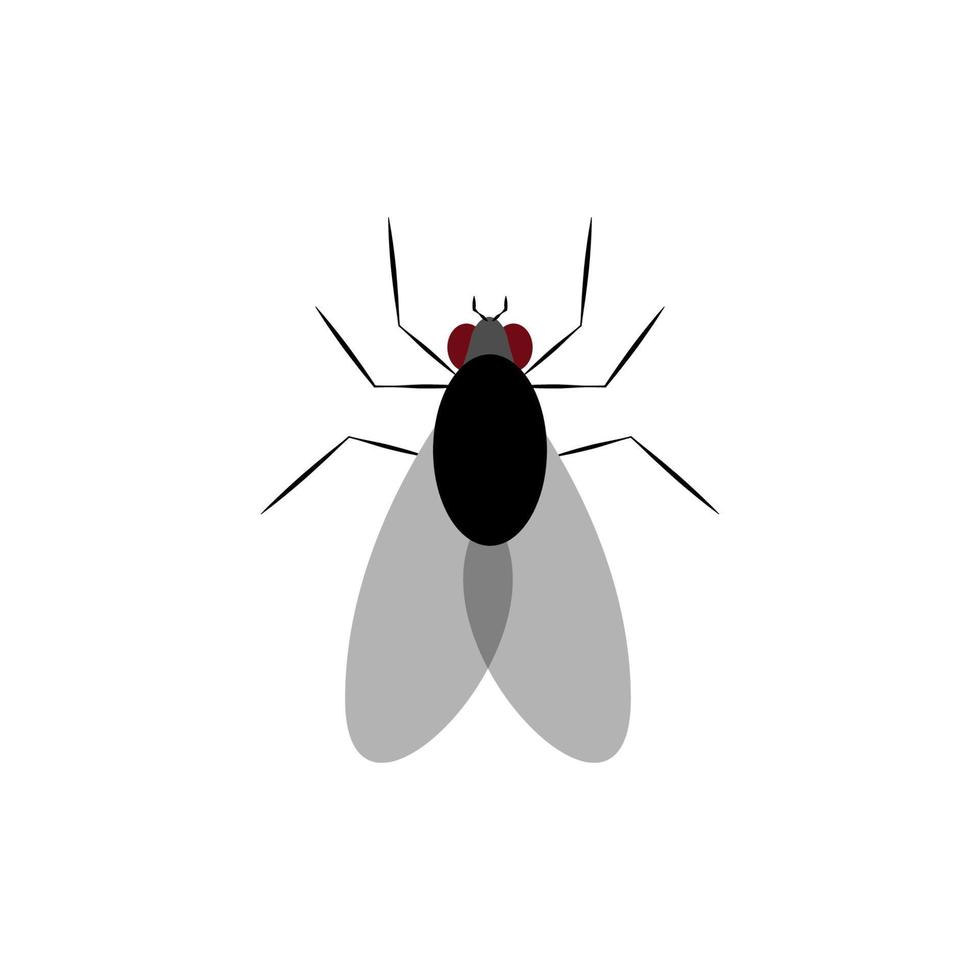 fly vector icon illustration design