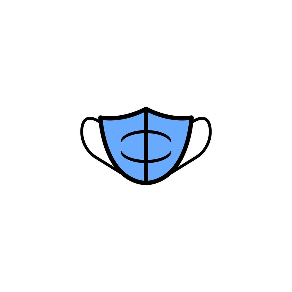mask icon vector illustration design