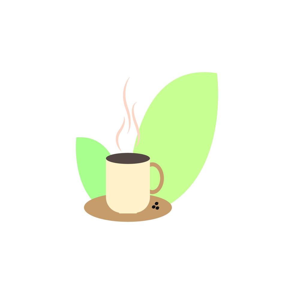 ilustración de diseño de icono de vector de café