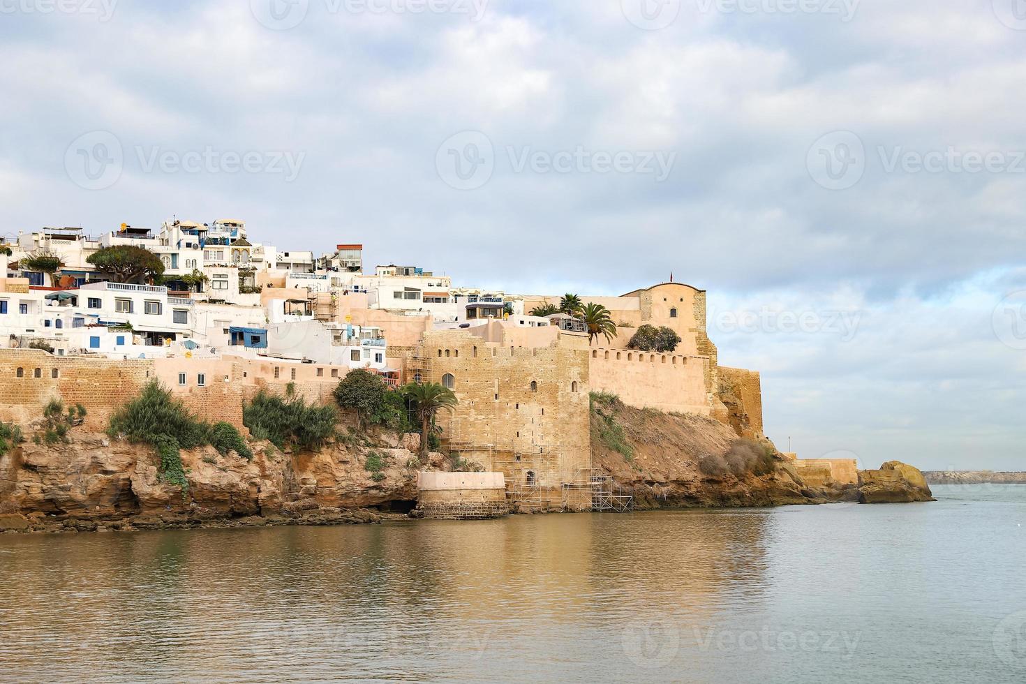 kasbah de los udayas en rabat, marruecos foto