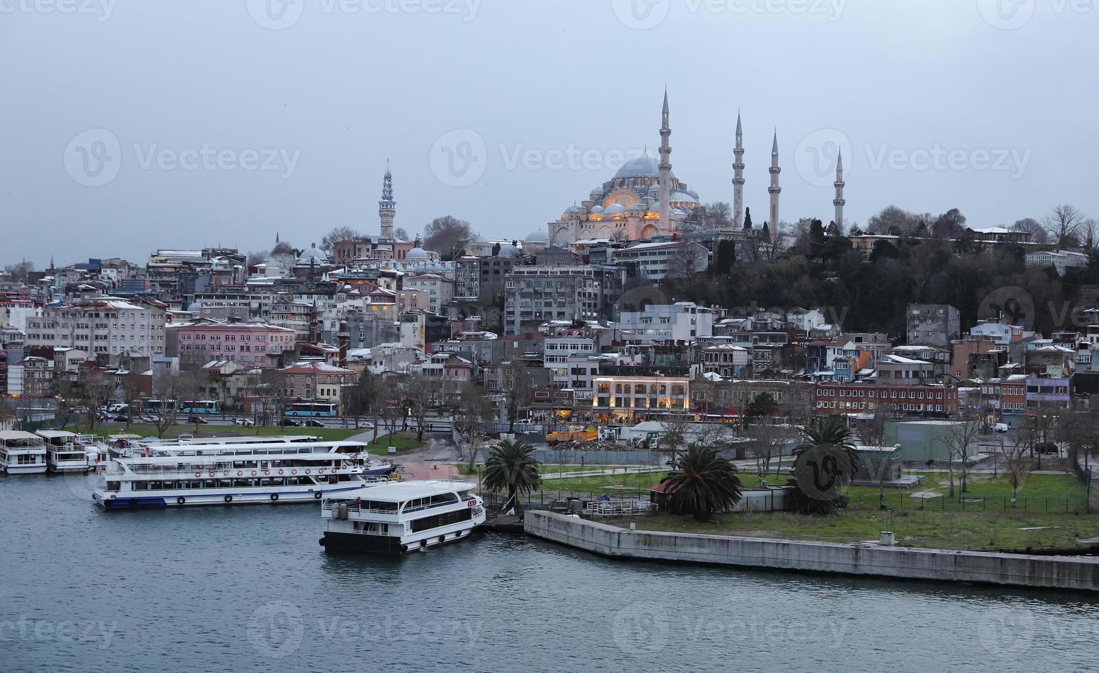 Mezquita de Süleymaniye en Estambul, Turquía foto