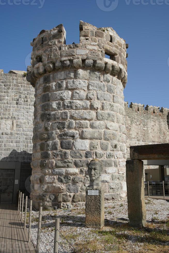Tower in Bodrum Castle, Mugla, Turkey photo