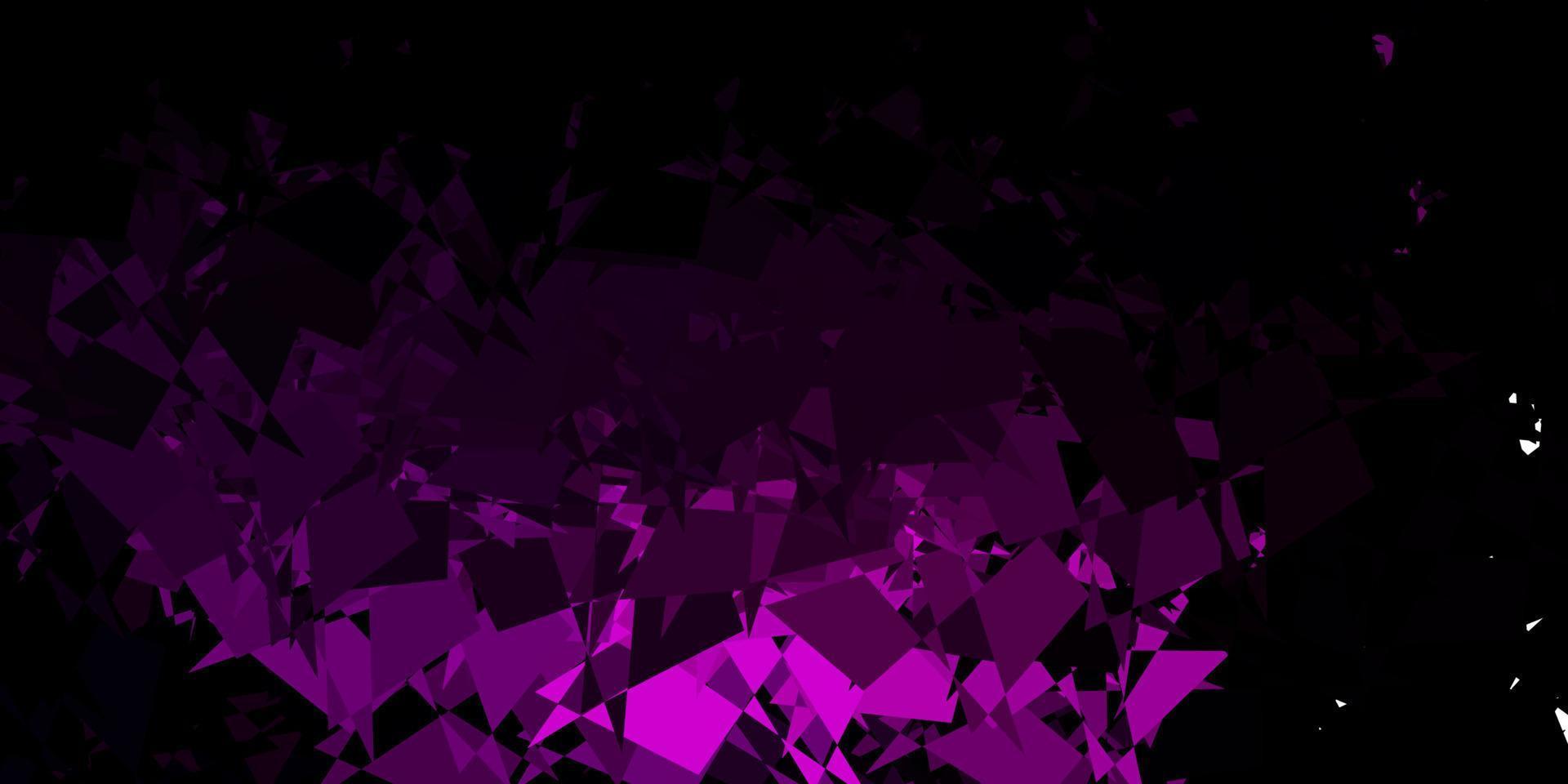 Dark purple vector backdrop with chaotic shapes.