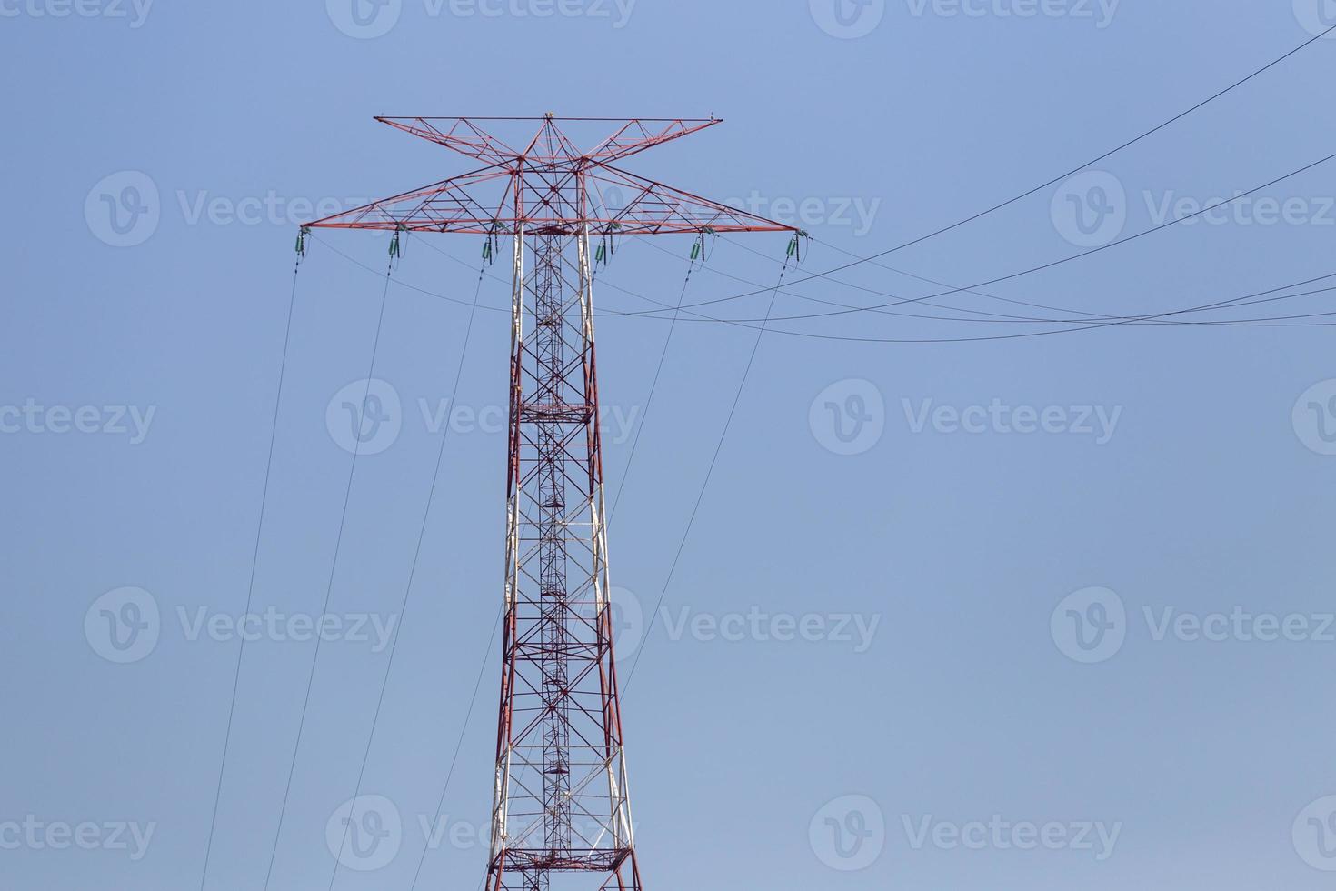 High voltage tower photo
