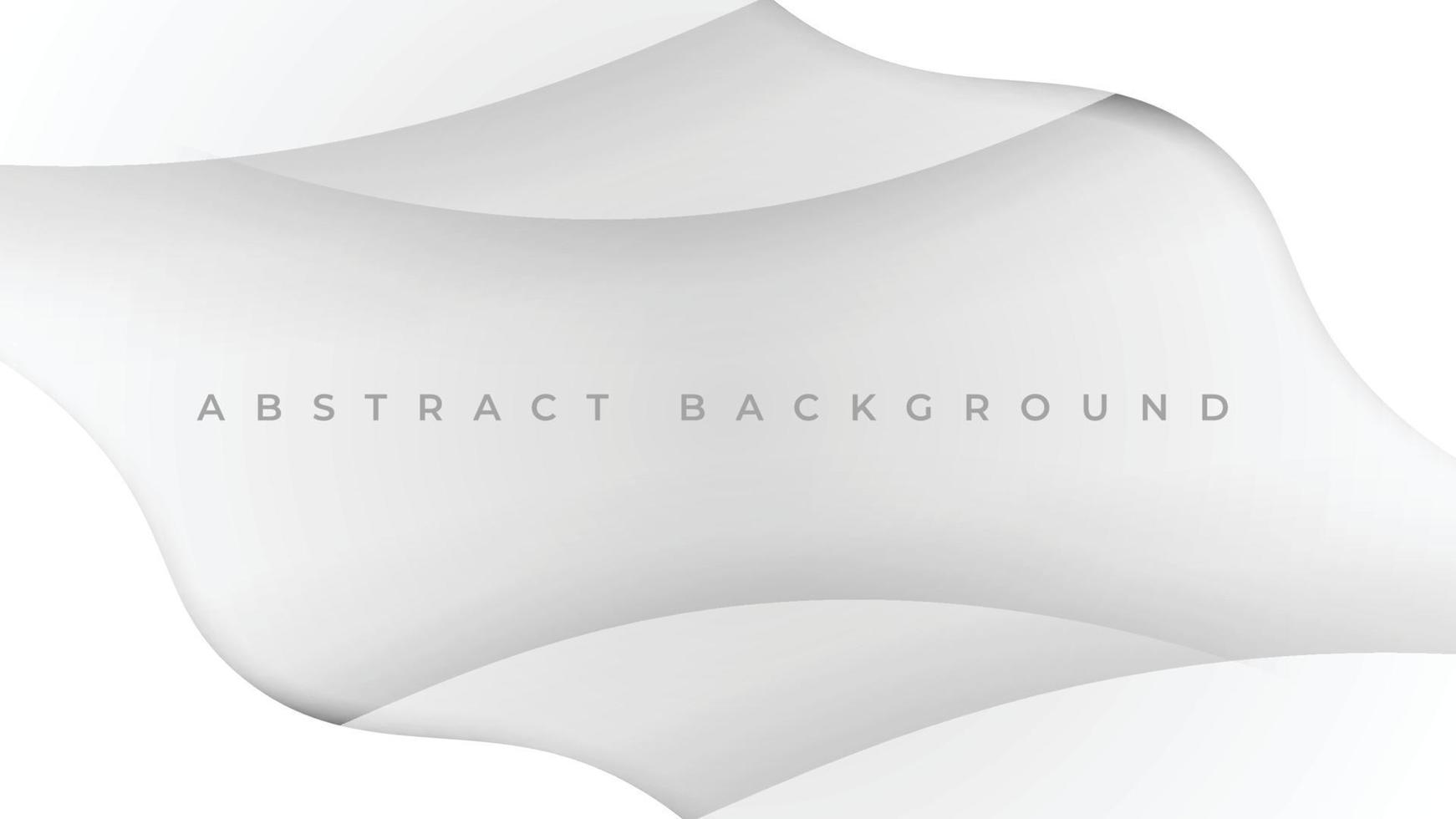 Abstract beauty gray and white background texture. Dynamic wave with space for text vector