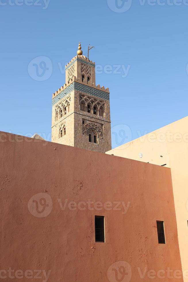 Kutubiyya Mosque in Marrakesh, Morocco photo