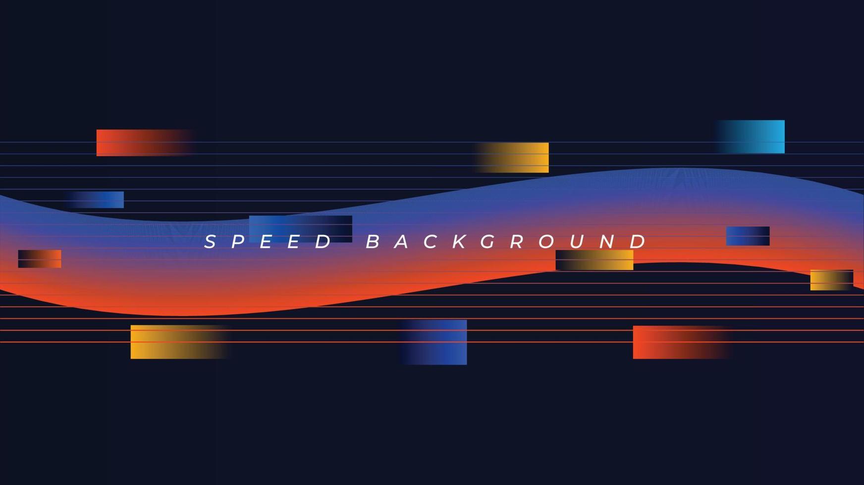 Modern abstract geometric red and blue color background. High speed. Hi-tech. Abstract technology background. Motion, sport, lines. Vector Illustration