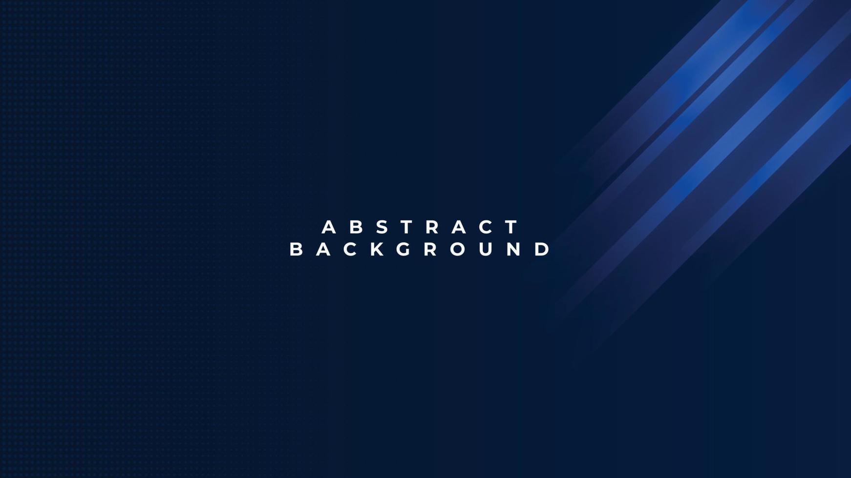 Abstract Futuristic dark blue background with glowing light effect. Stripe diagonal lines light on dark blue space. Vector illustration