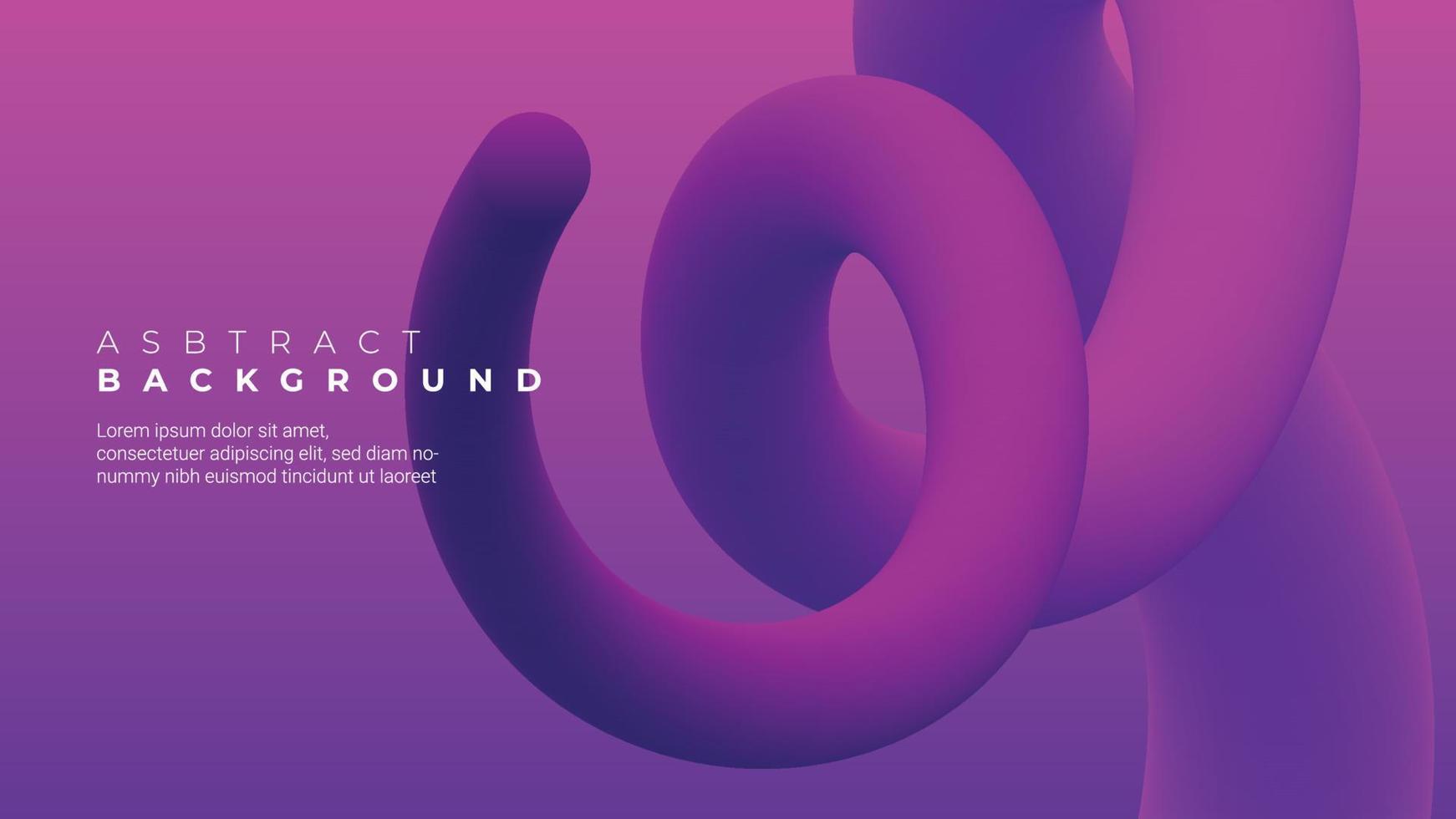 Beauty flow shapes background. Abstract curve element gradient blue for landing page, web, site, cover, presentation, etc vector