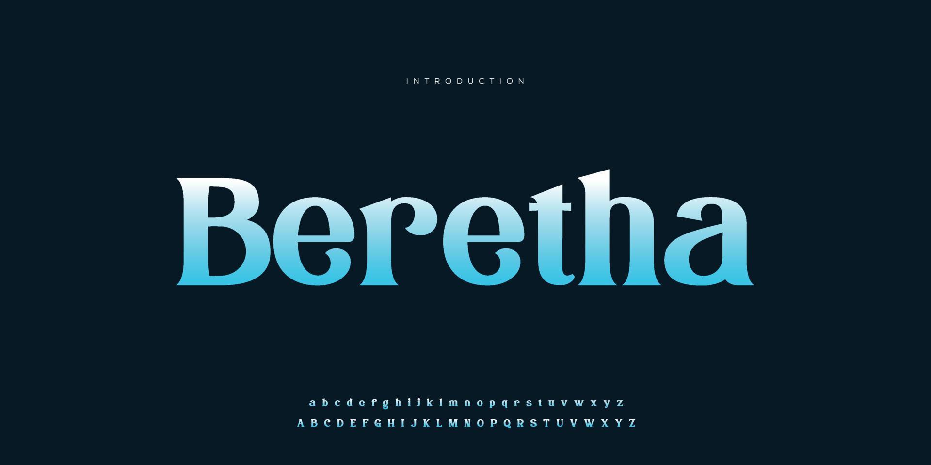Elegant wedding font Pro Vector, Luxury Royal Abstract minimal modern font vector