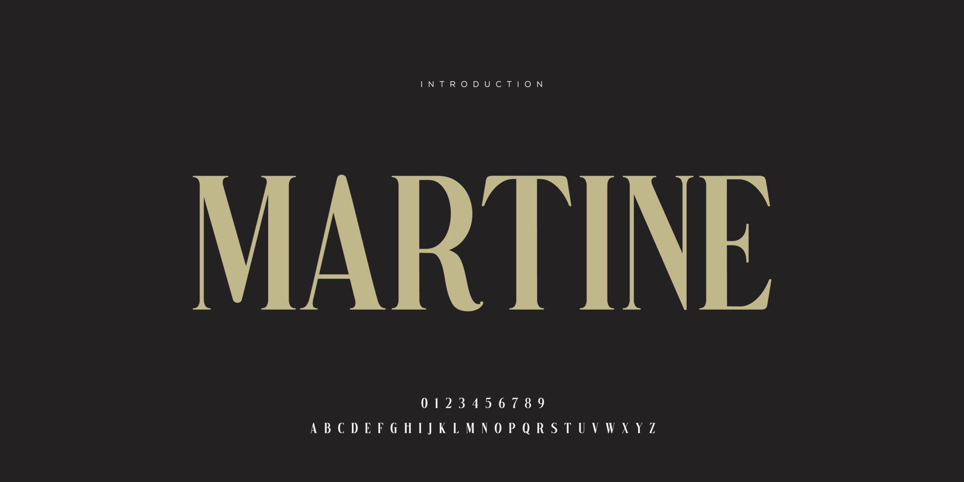 Elegant wedding font Pro Vector, Luxury Royal Abstract minimal modern font vector