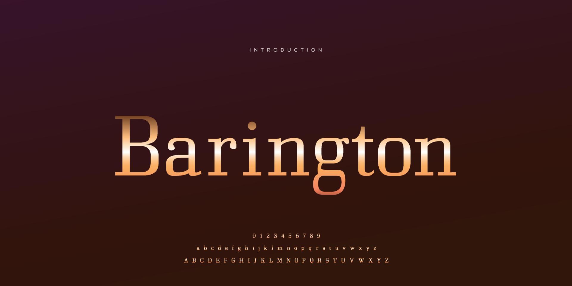 Elegant wedding font Pro Vector, Luxury Royal Abstract minimal modern font vector
