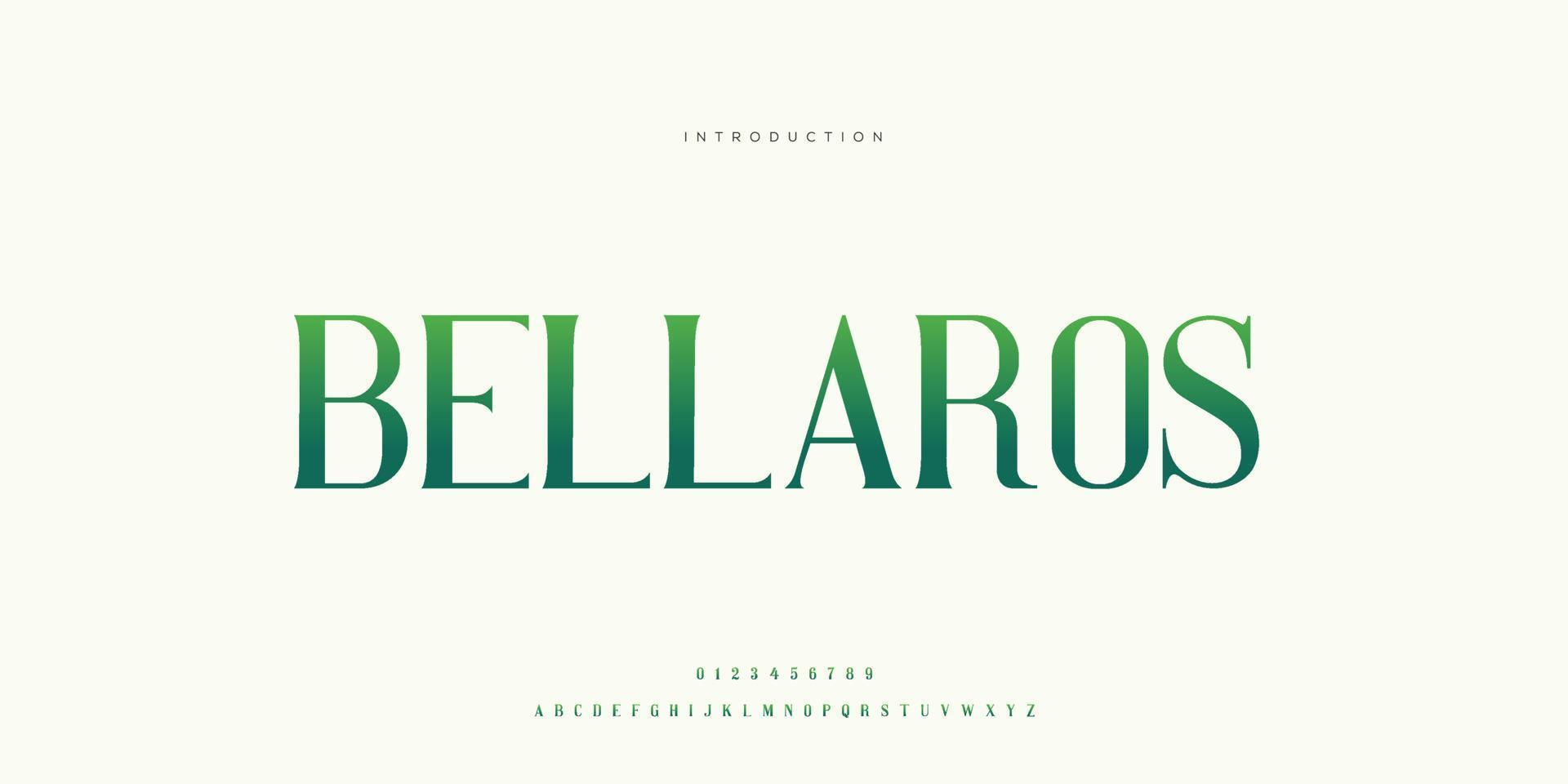 Elegant wedding font Pro Vector, Luxury Royal Abstract minimal modern font vector