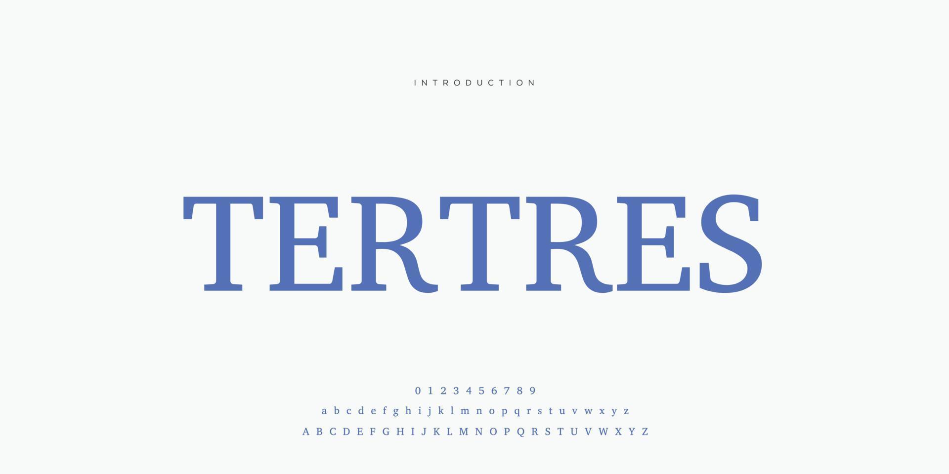 Elegant wedding font Pro Vector, Luxury Royal Abstract minimal modern font vector