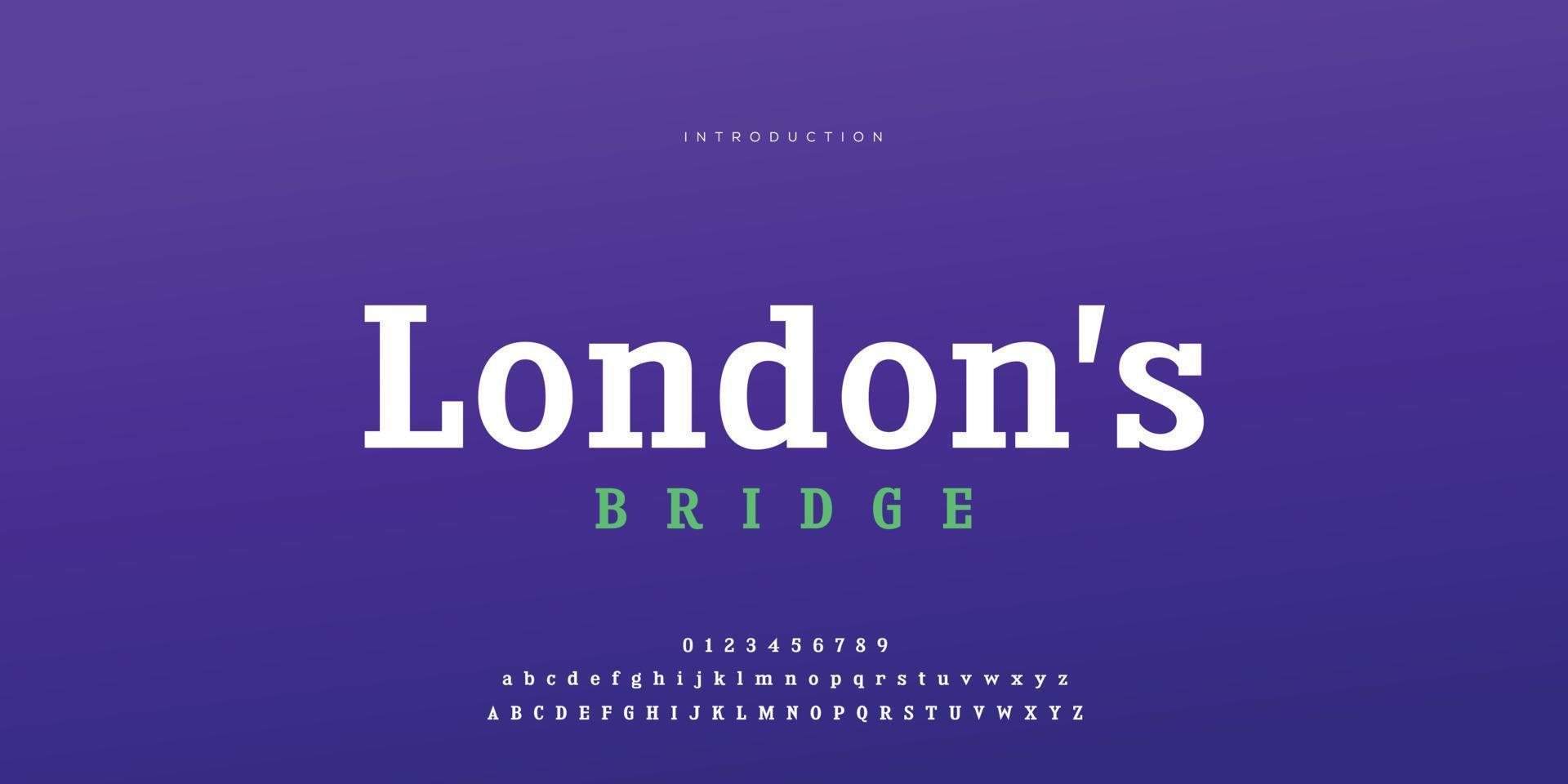Elegant wedding font Pro Vector, Luxury Royal Abstract minimal modern font vector