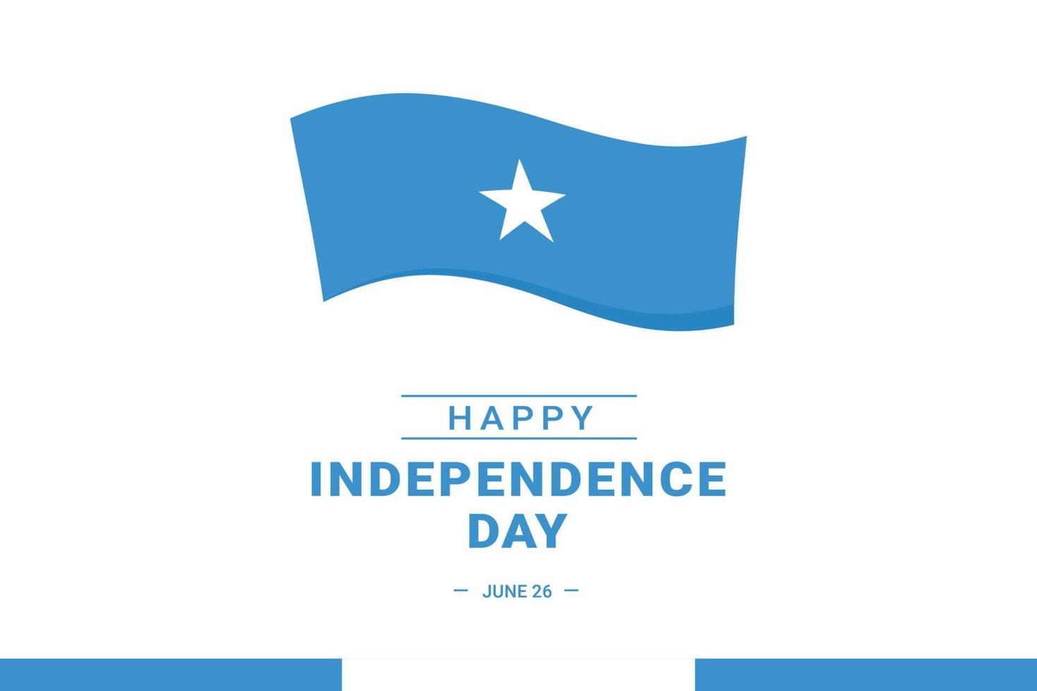 Somalia Independence Day vector