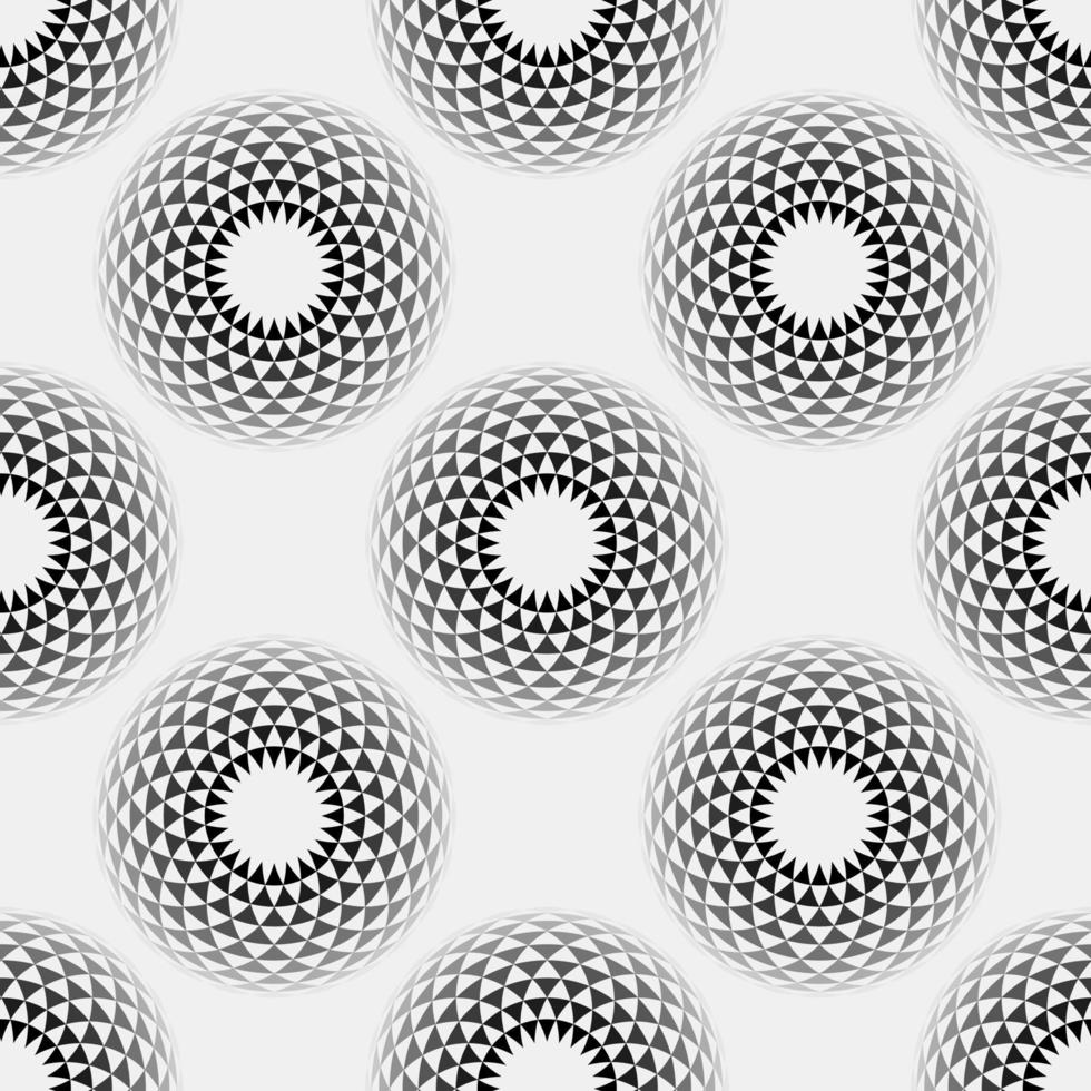 Abstract geometric circles seamless pattern.abstract background vector illustration