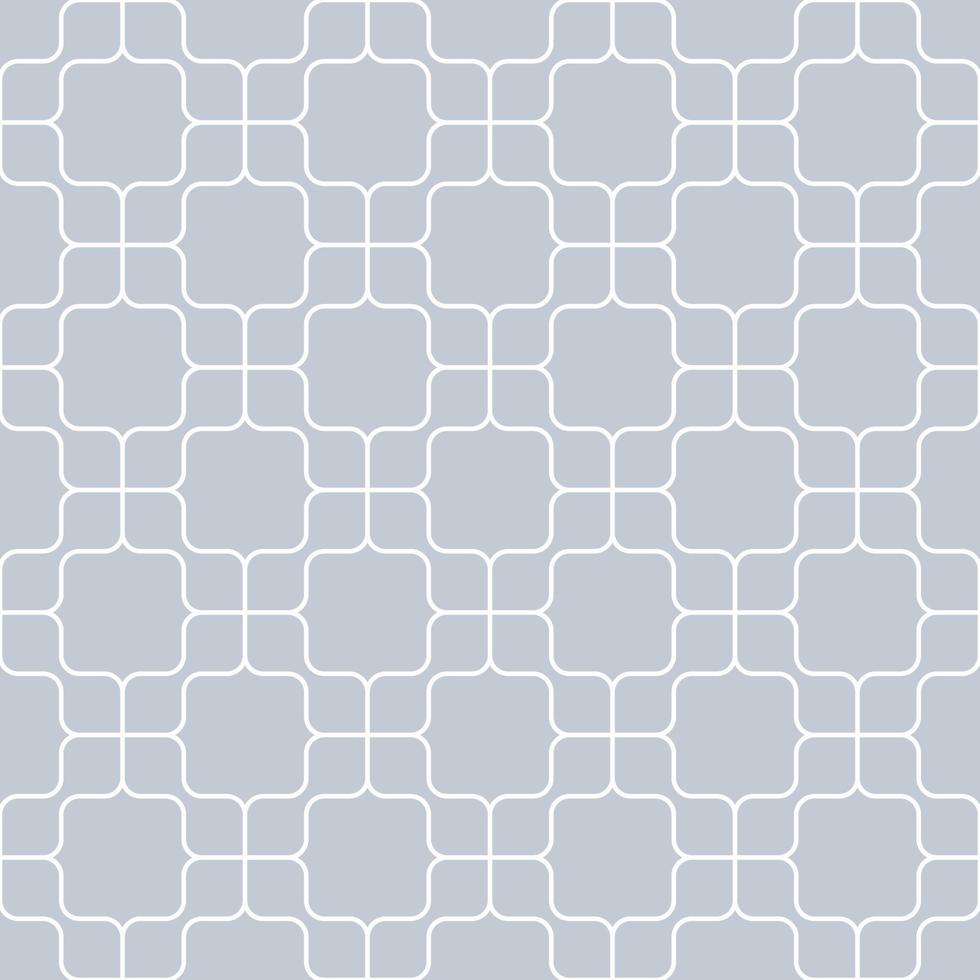 Seamless geometric pattern, vintage curved on gray background, stripes abstract template, vector illustration