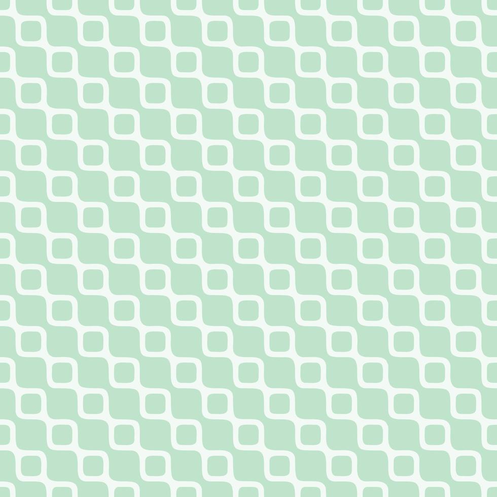 Seamless geometric pattern, oblique wave with chain on light green background, stripes abstract template, vector illustration