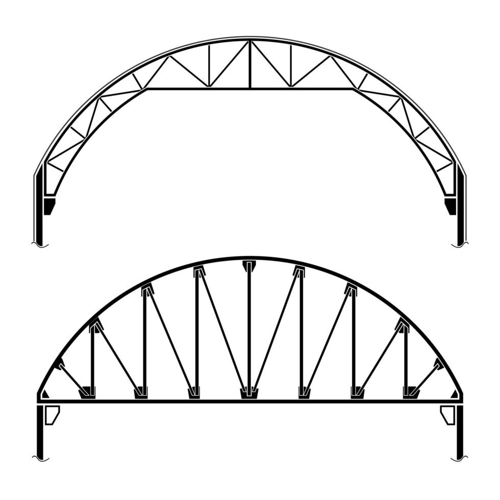 edificio de techos, en forma de cúpula, ilustración vectorial vector