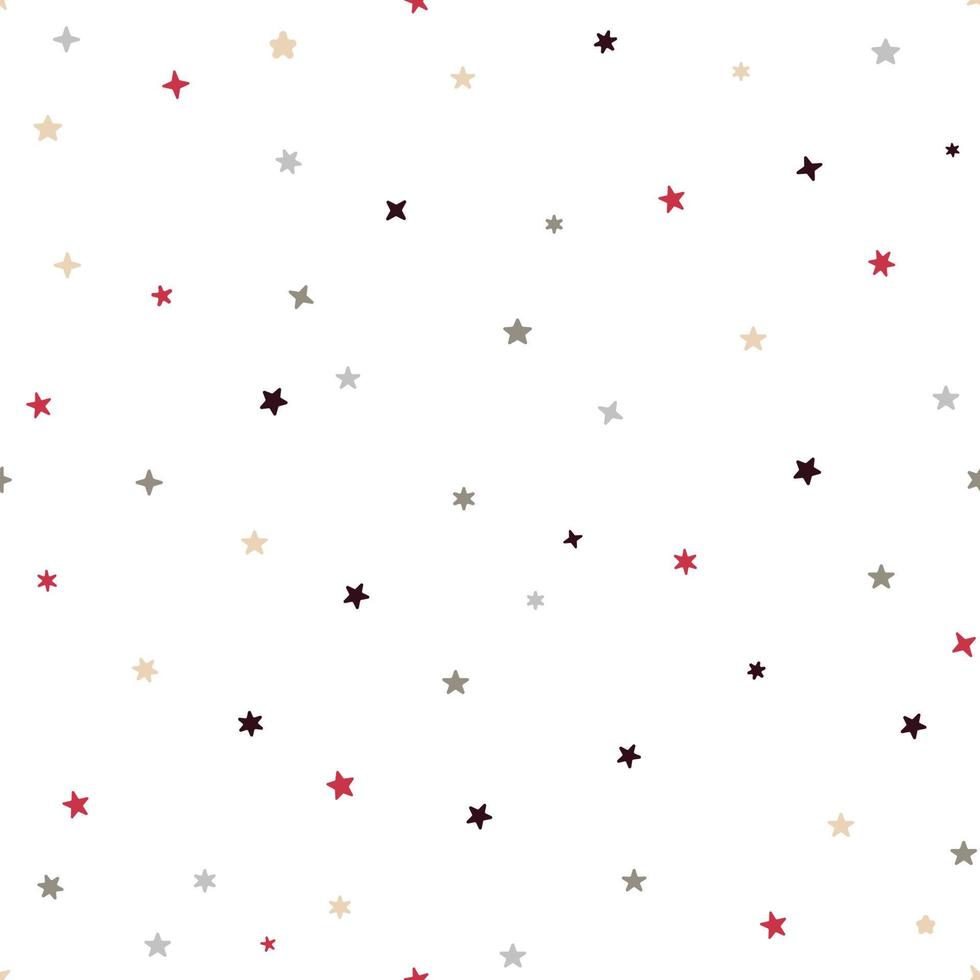 Seamless pattern, falling confetti or star with white background,vector illustration vector