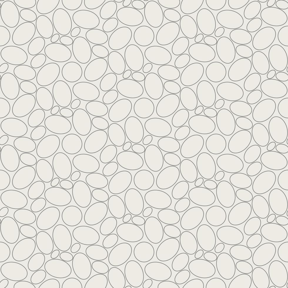 Seamless geometric pattern, many eggs nicely arranged on light brown background, stripes abstract template, vector illustration