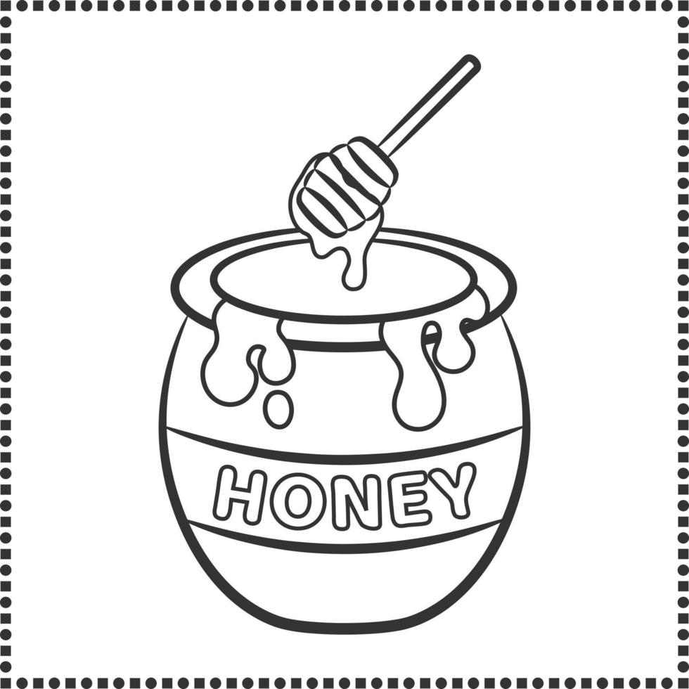 How to draw HONEY JAR  YouTube