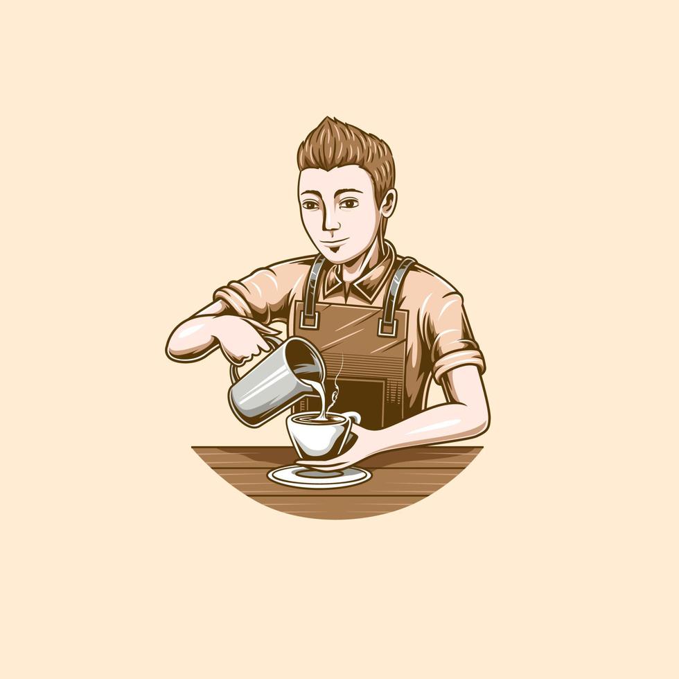 Logo for Coffeeshop vector