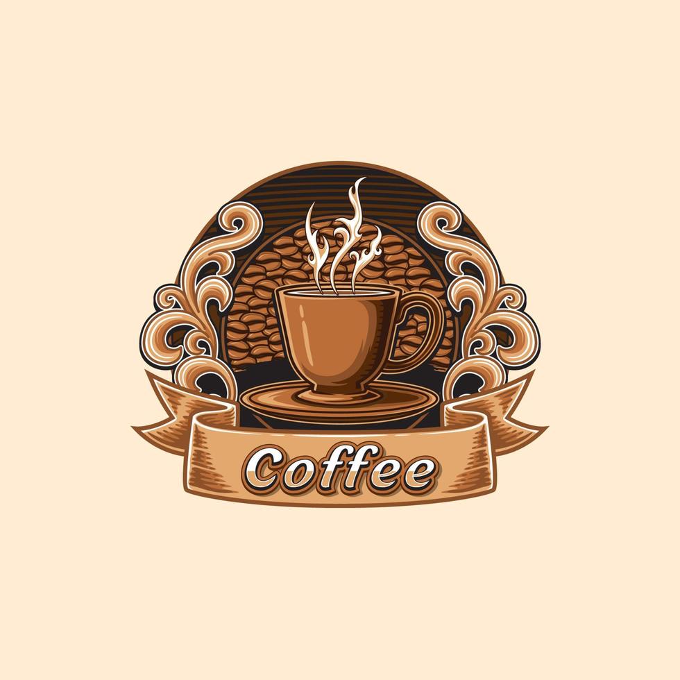 Logo for Coffee shop vector