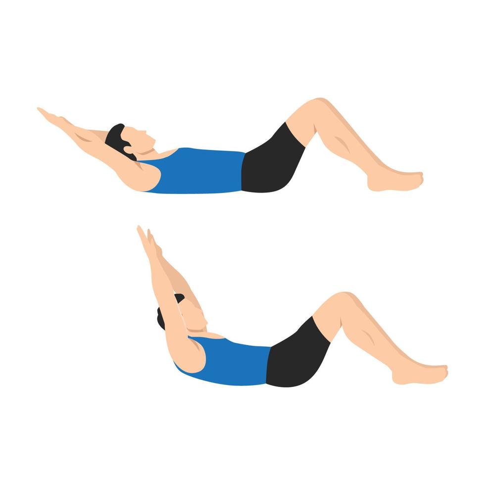 Extended arm crunch sale