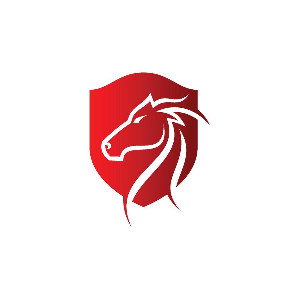 icono de cabeza de caballo. logotipo de caballo animal. ilustración vectorial de caballo. símbolo de caballo vector