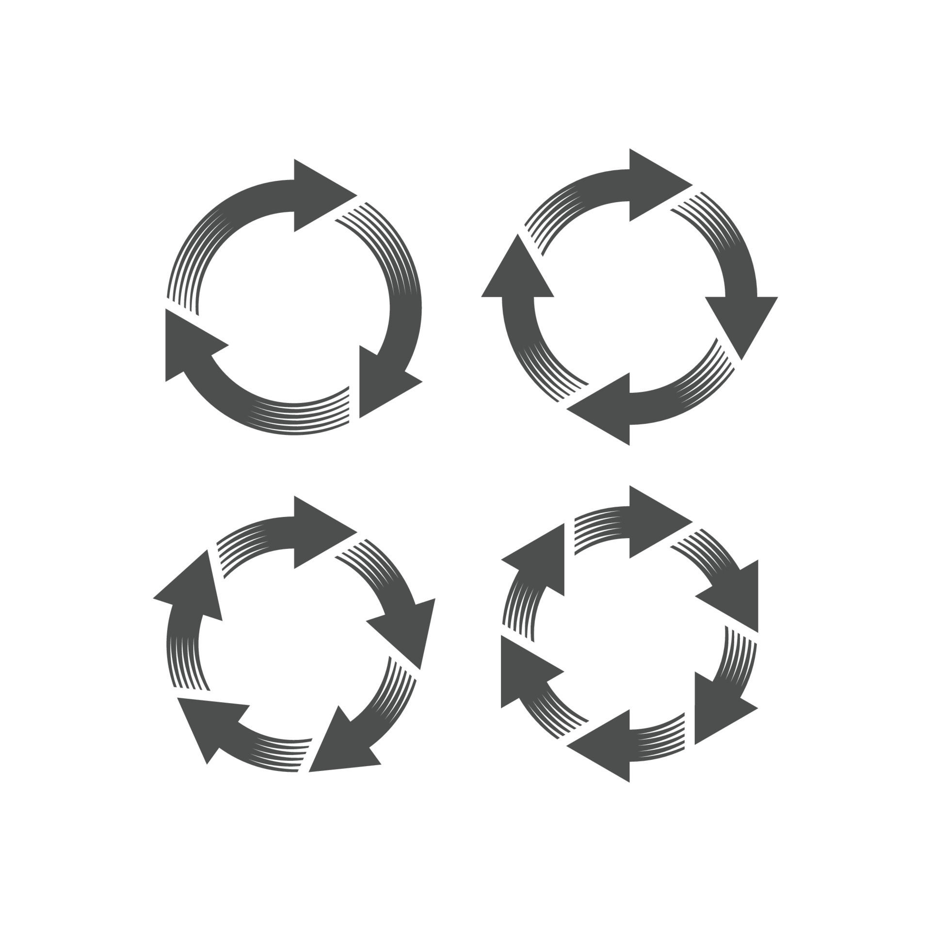 Arrow circle vector. Arrow icon. Arrow logo. Circle arrow illustration