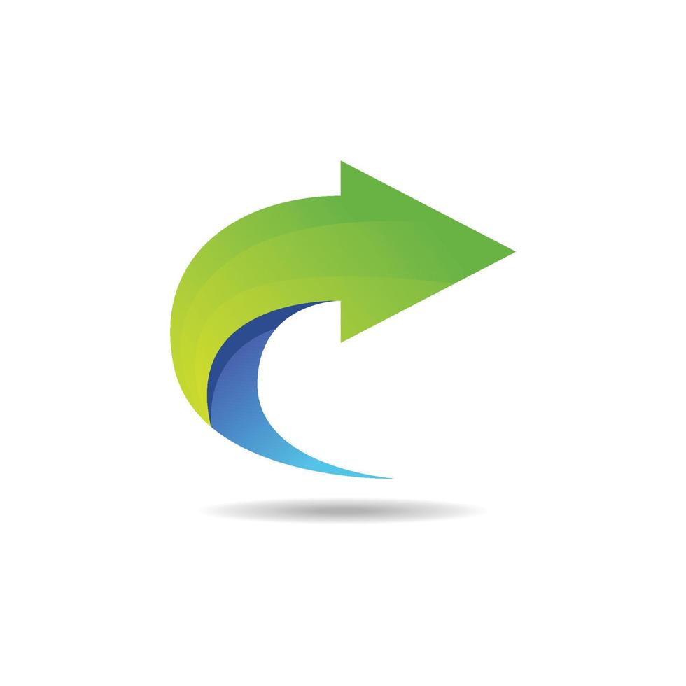 Arrow right direction vector. Arrow icon. Arrow logo. arrow illustration design vector