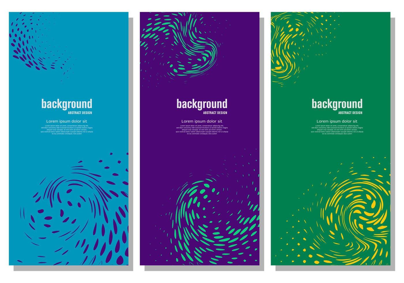 Color background with dots abstract style texture vector